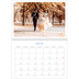 Fotokalender A4 dobbel (30 x 40 cm) — Klassisk kobolt [Januar]