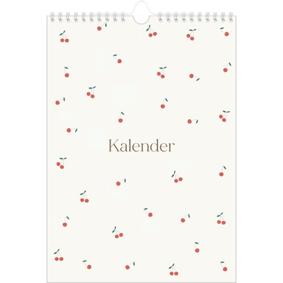 Fotokalender A4 (20 x 30 cm) — Kirsebærlykke [kalender-forside]
