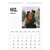 Fotokalender A4 (20 x 30 cm) — Serif og øyeblikk [Februar]