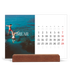 Bordkalender med trestativ - Liggende  — Endeløs flukt [Februar]