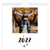 Månedskalender kvadratisk — Håndskrevet [kalender-forside]