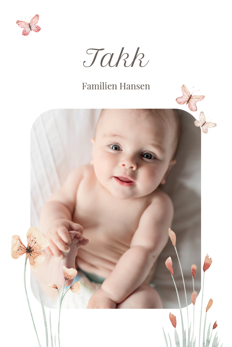 Takkekort — Mild vårtid