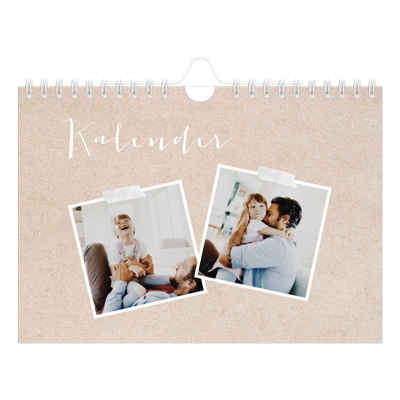 Fotokalender A5 — Scrapbook kalender [kalender-forside]