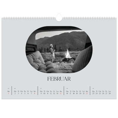 Fotokalender A3 — Den åpne veien [Februar]