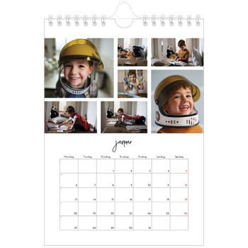 Fotokalender A5 — Bildecollage
