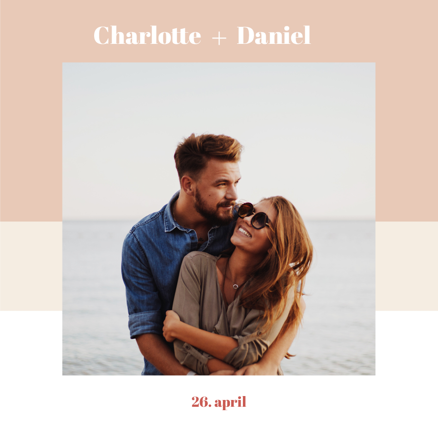 Invitasjoner — Stripete pasteller