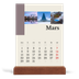 Bordkalender med trestativ - Stående — Verdens severdigheter [Mars]