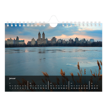 Fotokalender A5 — Transparent kalender