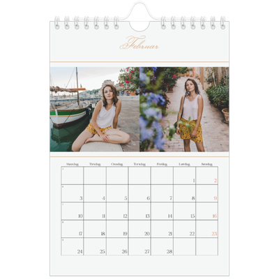Fotokalender A5 — Elegant gull [Februar]