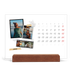 Bordkalender med trestativ - Liggende  — Scrapbook stil [Januar]