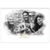 Fotokalender A4 dobbel (30 x 40 cm) — Diffuse bilderammer [kalender-forside]