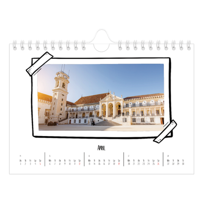 Fotokalender A5 — Albumøyeblikk [April]
