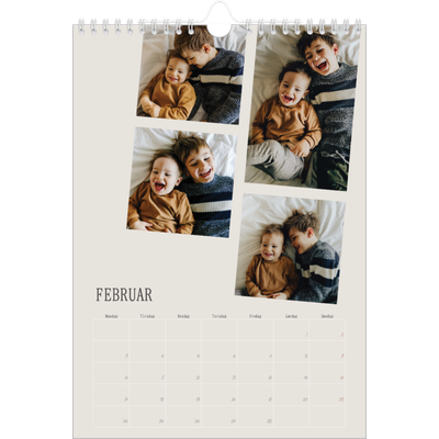 Fotokalender A4 (20 x 30 cm) — Bilder i bevegelse [Februar]