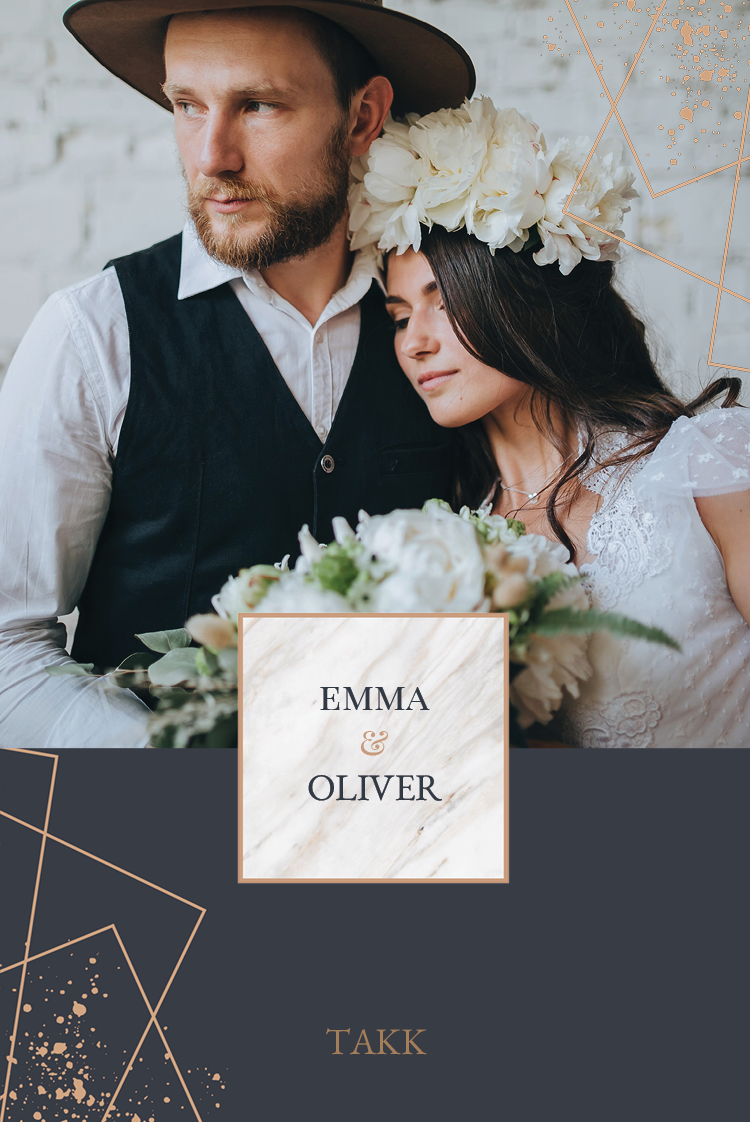 Takkekort — Deco touch