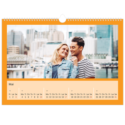 Fotokalender A3 — Stilrene farger [kalender-forside]