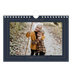 Fotokalender A5 — Prøyssisk blå [kalender-forside]