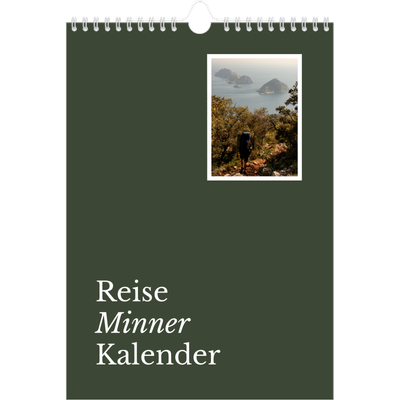 Fotokalender A4 (20 x 30 cm) — Redaksjonell Jord [kalender-forside]