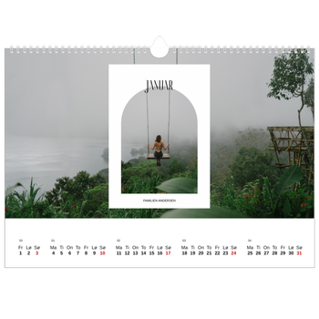 Fotokalender A3 — Den åpne buen