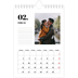 Fotokalender A5 — Serif og øyeblikk [Februar]