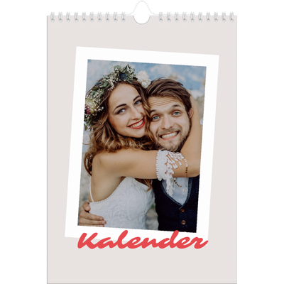 Fotokalender A4 (20 x 30 cm) — Signert trykk [kalender-forside]