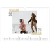 Fotokalender A3 — Dublett tekst [Januar]