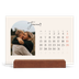 Bordkalender med trestativ - Liggende  — Buet bilderamme [Januar]