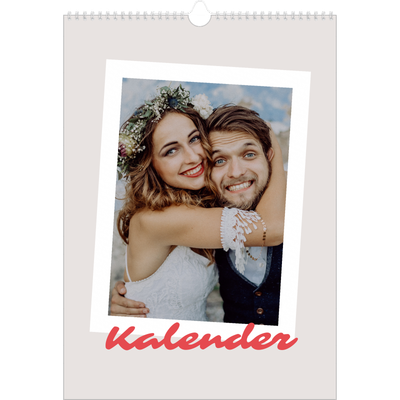 A3 Månedskalender — Signert trykk [kalender-forside]