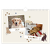 Fotokalender A4 — Leken valp [kalender-forside]
