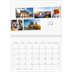 Fotokalender A4 dobbel (30 x 40 cm) — Byferie (hvit) [Februar]