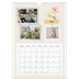 A3 Månedskalender — Vintage scrapbooking [kalender-forside]
