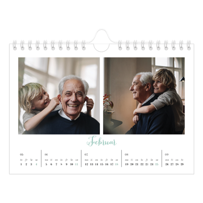 Fotokalender A5 — Hallo verden [Februar]