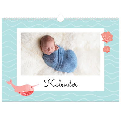 Fotokalender A3 — Søte dyr [kalender-forside]