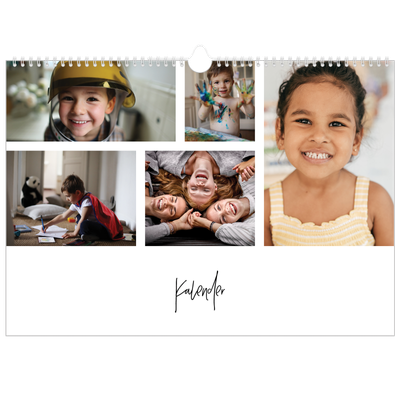 Fotokalender A3 — Bildecollage [kalender-forside]