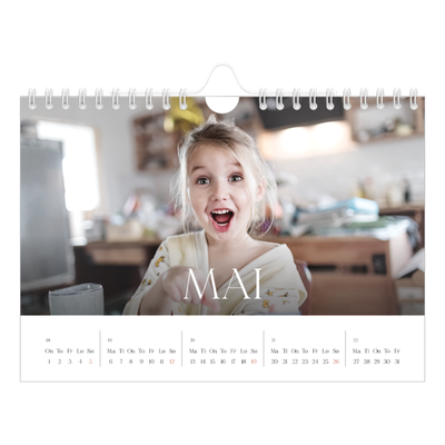 Fotokalender A5 — Tolv store måneder [kalender-forside]