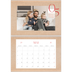 Fotokalender A4 dobbel (30 x 40 cm) — Røde detaljer [kalender-forside]