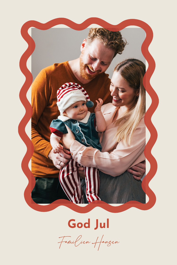 Fotokort — Julekrusedull