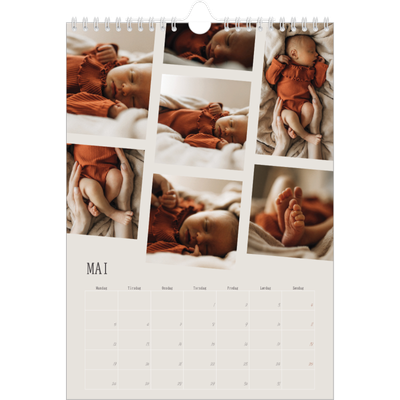Fotokalender A4 (20 x 30 cm) — Bilder i bevegelse [kalender-forside]