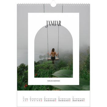 Fotokalender A3 — Den åpne buen