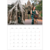 Fotokalender A4 dobbel (30 x 40 cm) — Enkel serif-font [kalender-forside]