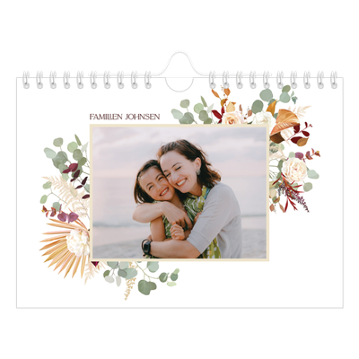 Fotokalender A5 — Bohemsk stil [kalender-forside]