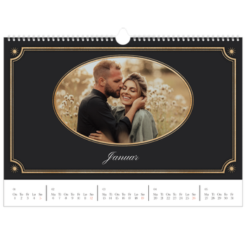 Fotokalender A3 — Vintage klassisk