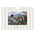 Fotokalender A5 — Skrift og striper [kalender-forside]
