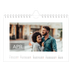 Fotokalender A5 — Överlägg för datumruta [April]