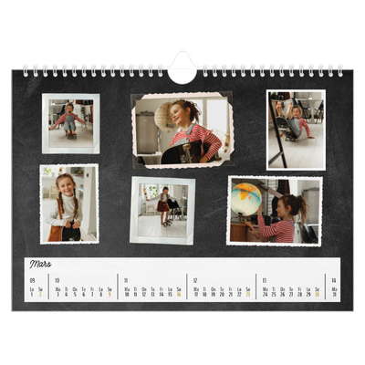 Fotokalender A4 — Vintage [Mars]