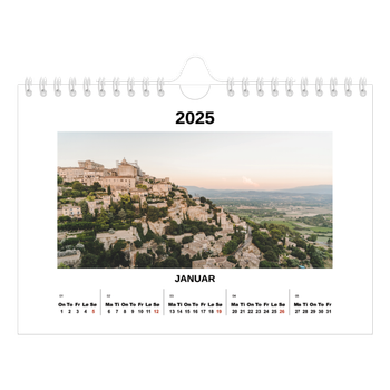 Fotokalender A5 — Enkelt bilde