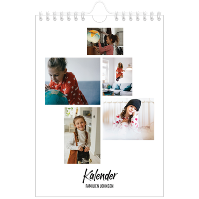 Fotokalender A5 — Boken om meg [kalender-forside]