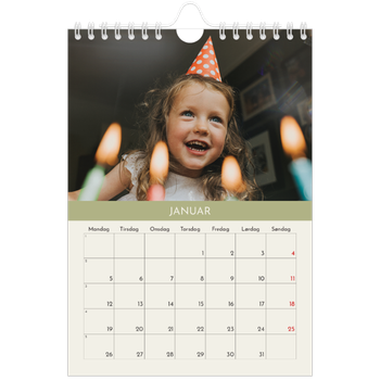 Fotokalender A5 — Pastellkapitler
