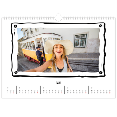 Fotokalender A3 — Albumøyeblikk [kalender-forside]