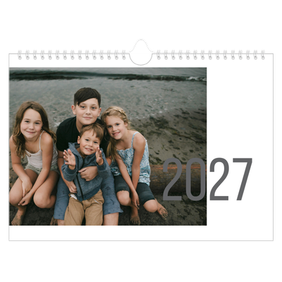 Fotokalender A4 — Tall for måned [kalender-forside]
