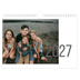 Fotokalender A4 — Tall for måned [kalender-forside]
